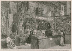 A exposição internacional; Tribunais da Guiana Britânica e Barbados de English School