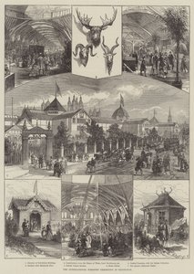 A Exposição Florestal Internacional em Edimburgo (gravura) de English School