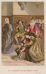 O julgamento de Sir Thomas More de English School