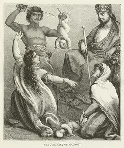 O julgamento de Salomão de English School