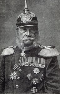 O Kaiser Wilhelm, da "Hora do Lazer", 1888 de English School