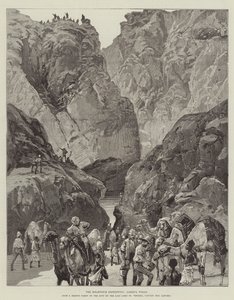 The Khartoum Expedition, Gakdul Wells (gravura) de English School