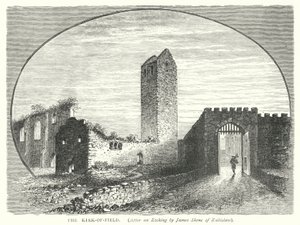 O Kirk-of-Field (gravura) de English School