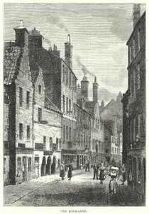 O Kirkgate (gravura) de English School