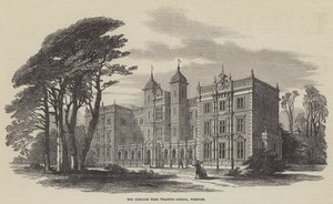 The Kneller Hall Training School, Whitton (gravura) de English School