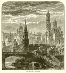O Kremlin, Moscou de English School