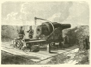 The Krupp Gun, outubro de 1870 de English School