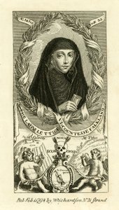 A senhora Lettice, viscountess Falkland de English School