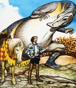 A senhora e o dragão