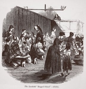A Lambeth Ragged School (meninas) de English School