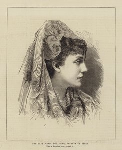 A Maria del Pilar tardia, Infanta de Espanha (gravação) de English School