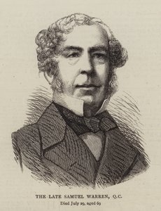 The Late Samuel Warren, QC (gravura) de English School