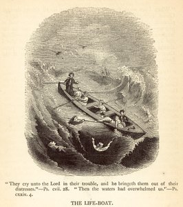 O barco salva-vidas (gravura) de English School