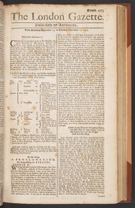 The London Gazette, edição 5573, página 1 de English School