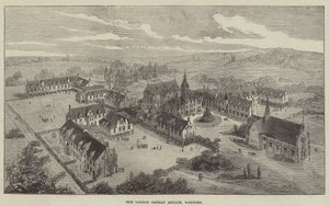The London Orphan Asylum, Watford (gravura) de English School