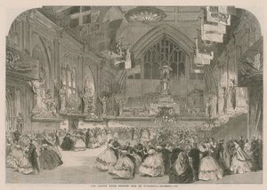 A Brigada de Rifle de Londres em Guildhall de English School