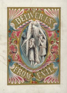 Oração do Senhor (cor litho) de English School