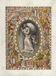 Oração do Senhor (cor litho) de English School