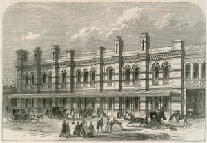 A estação de Ludgate Hill da ferrovia de Londres, Chatham e Dover de English School
