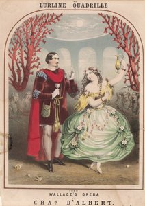 A Quadril Lurline, 1860 de English School