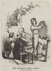 A Virgem da Cadeira (gravura) de English School