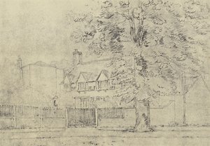 The Manor House, c 1770 (gravura) de English School