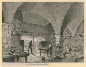 A cozinha da Mansion House de English School