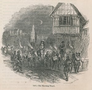 O relógio de marcha de English School
