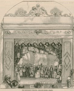 O teatro de marionetes na rua Adelaide de English School