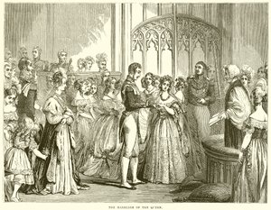 O casamento da rainha de English School
