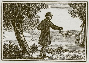 O Mestre e o seu Bolseiro (gravura) de English School