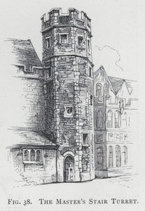A Torre de Escada do Mestre (gravura) de English School