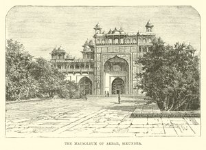 O Mausoléu de Akbar, Sikundra de English School