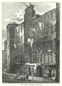 The Meal Market, Cowgate (gravura) de English School