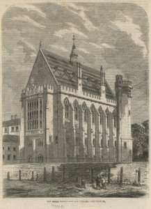 The Middle Temple nova biblioteca de direito de English School
