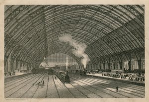 A, midland, estação de comboios, st pancras, londres de English School