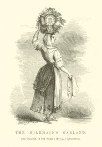 A grinalda da leiteira (gravura) de English School
