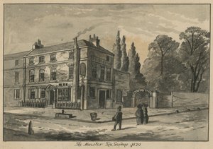 The Monster Tea Gardens em Pimlico (wc no papel) de English School