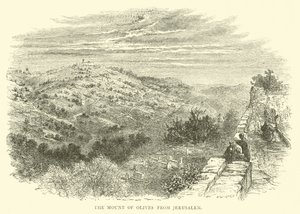 O Monte das Oliveiras de Jerusalém de English School