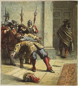 O assassinato de Buckingham, pub. 1890 de English School