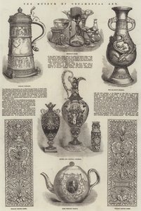 O Museu de Arte Ornamental (gravura) de English School