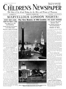 A Nova Beleza da Velha Londres, de &39;The Children&39;s Newspaper&39;, setembro de 1931 (papel de jornal)