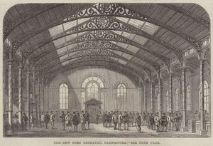 The New Corn Exchange, Basingstoke (gravura) de English School