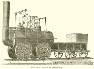 O No. 1 Engine em Darlington de English School