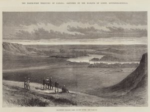 O Território Noroeste do Canadá (gravura) de English School