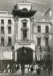O velho teatro Adelphi de English School