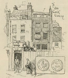 The Old Cock Tavern, Londres de English School