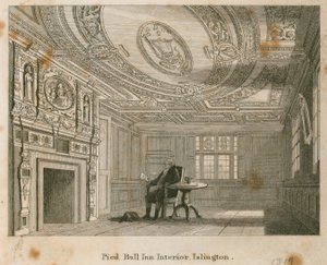 O touro velho malhado, interior