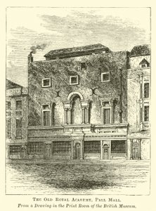 A antiga academia real, Pall Mall de English School