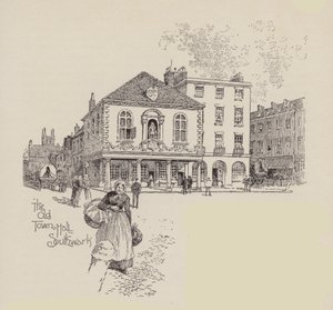 Antiga Câmara Municipal de Southwark (litografia) de English School